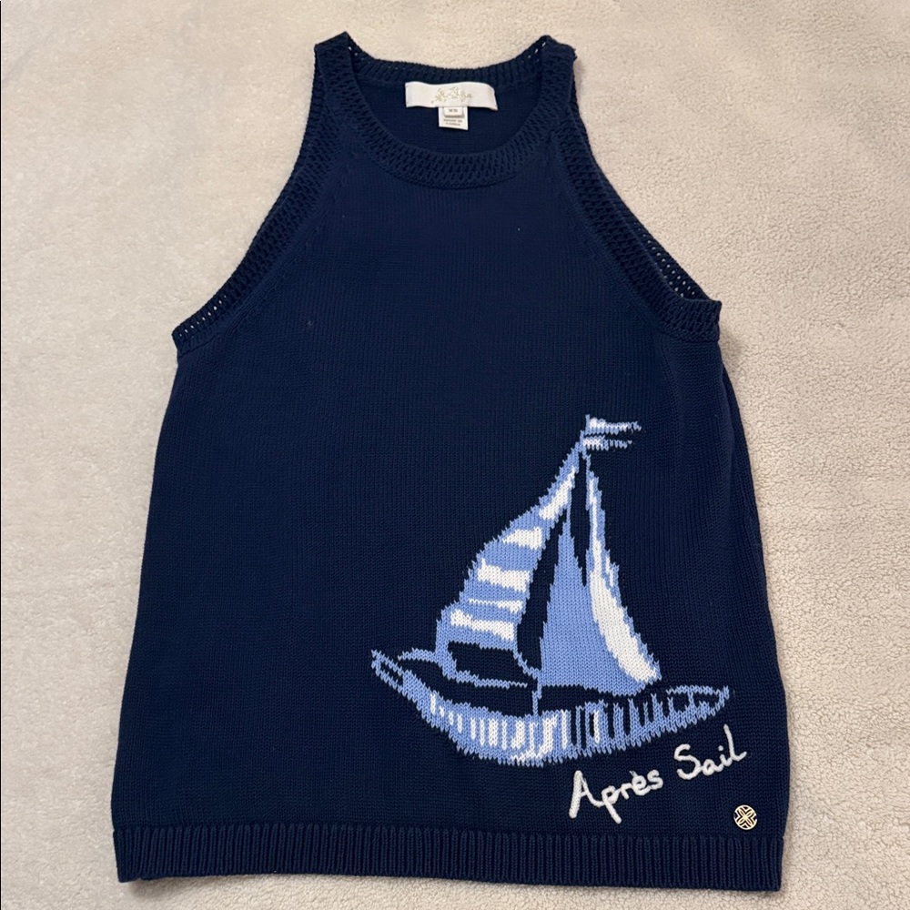 Lilly Pulitzer Irma tank in Apres Sail